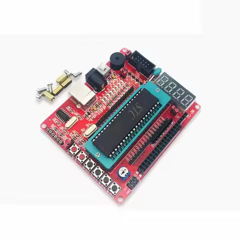 8051 Development Board STC89C52 Industrial Grade Microcontroller C51 USB Programmable MCU Controller
