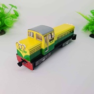 MINIATUR LOKOMOTIF BB 300 KUNING HIJAU