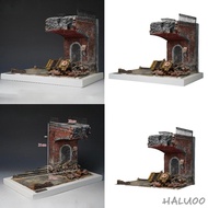 [Haluoo] 1:35 Scale Bridge Architecture Building Model Kits Assembly Model Diorama DIY Accessory Lay