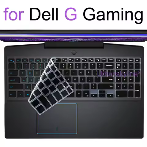 Keyboard Cover for Dell G16 G15 Gaming G3 Pro G5 SE G7 15 16 17 7620 7630 5535 5530 5525 5520 5521 S
