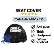 Motor Seat cover for YAMAHA AEROX 155 / Anti pusa, Water repellant, Heatproof, Makapal, Pangporma