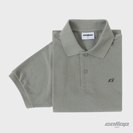 GALLOP : WRINKLE FREE WAFFLE POLO เสื้อโปโลผ้าวาฟเฟิลผู้ชาย รุ่น GP9062 Set GREEN SPACE Color / ราคา