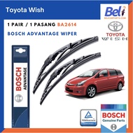 Toyota Wish (2003+) Windshield Wiper Blade  -  Bosch Advantage BA2614 (Size 26" / 14")