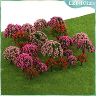 [lzdhuiz3] SiaBiced Mixed Model Trees, 3.5 to 13 Cm (1.38 to 5.12 Inches), Ho Scale Trees, Diorama