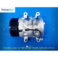 "NEW" PERODUA AXIA '14 7B10 10P 08E ND 6PK COMPRESSOR (QUALITY TESTED✅)