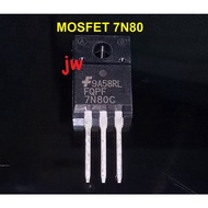FQPF7N80C SVF7N80 FQPF7N80 7N80 6.6A 800V N-Ch MOSFET TO-220F