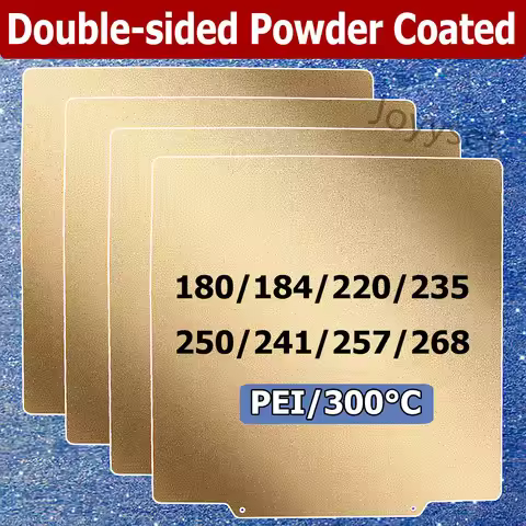 355/330/310/257/250/235/220/180mm Pei Plate Textured Build Plate Sheet for Ender 3 V3 SE/KE K1 QIDI 