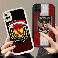 HK-59 Indonesia logo Shockproof Casing for Black and White Silicone VIVO Y75 V23E Y21 Y21t Y21e Y21s
