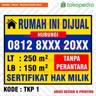 House Banner for Sale Separated/ Connected/ Land for Sale