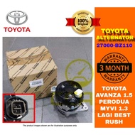Toyota Avanza 1.5 Rush Perodua Myvi 1.5 Lagi Best ALTERNATOR (27060-BZ130 / 27060-BZ110)
