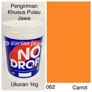 Cat Tembok No Drop Anti Bocor Waterproof Pelapis Anti Kedap Air 1 kg Carrot Orange