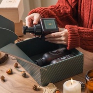 台灣檜木精油洗手慕斯洗浴禮盒 附墨綠色送禮紙袋