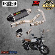 ท่อ xsr155 yamahaท่อakrapovic เคฟล่า ท่อแต่ง xsr155 เสียง แน่น นุ่ม ทุ้ม ไม่แต่งในรอบสูง ระบายความร้