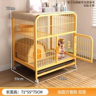 [Limited Time Promotion] Rabbit Cage Extra Large Rabbit Cage with Tray Meat Rabbit Lop-Eared Rabbit 