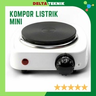 Kompor Listrik Mini Portable Watt Rendah Desain Mewah Aman