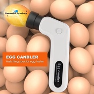 Egg Candler Tester Rechargeable Wireless Cool Light Incubator Candling Lamp with Two Soft Head Fit f