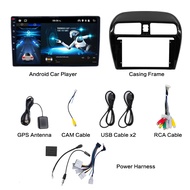 HO จอแอนดรอย 9 นิ้ว MITSUBISHI MIRAGE 2012-2018 จอ android ติดรถยนต์ความละเอียดสูงและอัตราการรีเฟรช