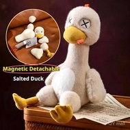 Magnetic Split Salted Duck Plush Toy |   Nanjing Specialty Detachable Stuffed Duck Creative Funny Gi