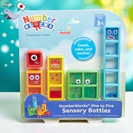 Numberblocks Sensory Bottles Set 1-5 Educational Toys for Toddlers Montessori Baby Learning Toy