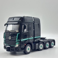 LMC1: 50 Mercedes ActrosBigspace8x4 Alloy Engineering Transporter Model Truck Trailer