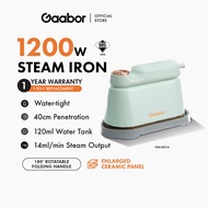 Gaabor Exquisite Electric Steam Iron Wet & Dry Iron Switching Steamer Garment (1200W) HM-M01A