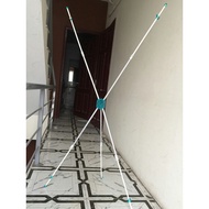 X-shaped stand, X-shaped stand with adjustable size 0.6x1m6-0.8x1m8, aluminum material (PRINT NOT IN