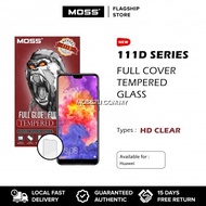 MOSS 111D HD CLEAR FULL COVER TEMPERED GLASS FOR HUAWEI NOVA 2i / 3i / 4E / 5T / 6i / 7i / 7SE [FAST