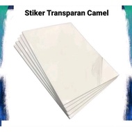 CAMEL TRANSPARENT STICKERS SIZES A3, A4, F4, PLANO 79X98CM