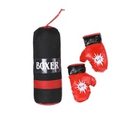 Nanli™ Boxing Set Gloves and Hanging Kick Punching Bag 4-8 Years Old