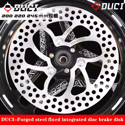 Motorcycle Scooter 200/220/245MM Front Rear Brake Disc Rotor Brake Pad For Honda Yamaha Aerox BWS RS