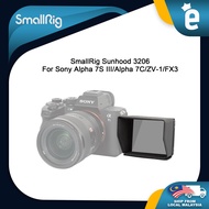 SmallRig Sunhood for Sony Alpha 7S III/Alpha 7C/ZV-1/FX3 Camera Nylon Easy to Take On and Removed Ac