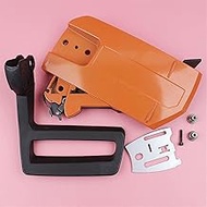 KMLIRA Clutch Cover Brake Handle Guide Bar Plate W Bushing Sleeve Mount Screw, for Husqvarna, 268 27