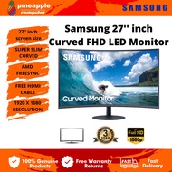 SAMSUNG 27" FHD LC27T550FDEXXM 1000R CURVED MONITOR