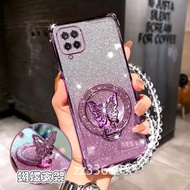 Casing Samsung A12 5G A22 4G 5G M12 M22 M32 M33 phone case 2025 Clear Case Thickening Plated Cover S