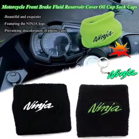 Universal For Ninja 400 650 500 300 250 250R ZX14R ZX10R ZX6R 1000 Motorcycle Front Brake Fluid Rese