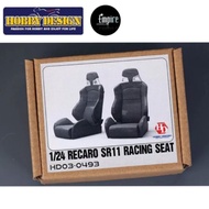 Hobby Design 1/24 Recaro SR11 Racing Seats