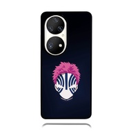 Huawei P70 P60 P50 P40 P30 P20 PRO TPU Rubber Custom Softcase Akaza Demon Manga Anime Phone Case