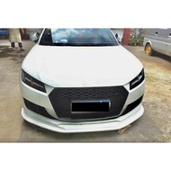 Audi TT mk3 TTRS RS Carbon fiber front lip skirt diffuser bodykit body kit