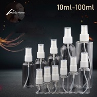 10/30/50/100ml Travel Transparent Plastic Bottle , Perfume Atomizer Empty Spray Bottle, Empty Cosmet