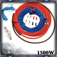 Kabel Listrik Subwoofer Speaker Audio Mobil Kawat Pengkabelan Kabel Amplifier Instalasi Kabel RCA Kabel Listrik Fuse Kit