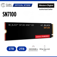 Western Digital WD Black SN7100 INT SSD NVMe PCIe Gen 4.0 M.2 2280 Internal Solid State Drive - 1TB 