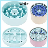 WITTE 2/3Pcs Vial Storage Inserts, 3ml Vial Size Leak-Proof Food Jar Inserts, 32oz Jar Capacity Reus