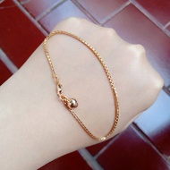 Imported 925 silver fashion bracelet / 925 gold plated silver jewelry