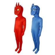 Halloween cosplay Forest Ice Hot Man 4399 Mini Game Role-Playing Stage Costume