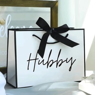 1 Pc Unique Premium Boyfriend Gifts Bag, Paper Gift Bag, Anniversary Gifts Bag For Boyfriend, Lightw