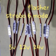 Flasher Relay Car Motorcycle Relay Flashing Module 5V 12V 24V