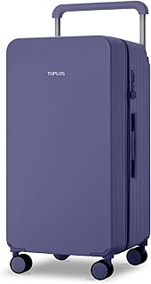 Impression Classic Trunk Large Hard Shell Suitcase with 4 Wheels Lightweight PC Travel Suitcase Hard