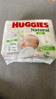 Huggies Natural 嬰兒紙尿片 NB 30片