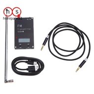 FM Transmitter Stereo Input 500mW FM Transmitter Type C Port Fit for Parking Lot Plastic FM Transmit
