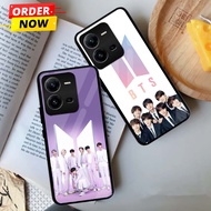 HP (ST46) Vivo V25 Glitter Case | V25E | Casing Vivohp | Seven Case Smartphone Protector | Bts Bts B